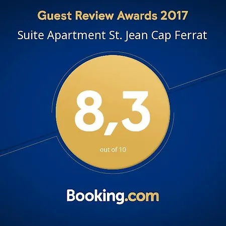 St Jean Cap Ferrat Contemporary Lovely Wifi דירה סנט-ג'אן-קאפ-פראט